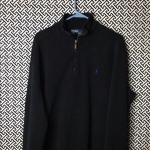 POLO RALPH LAUREN 1/4 zip sweater top